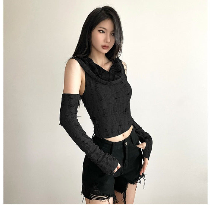 Women's Slim Fit Desert Hooded Top