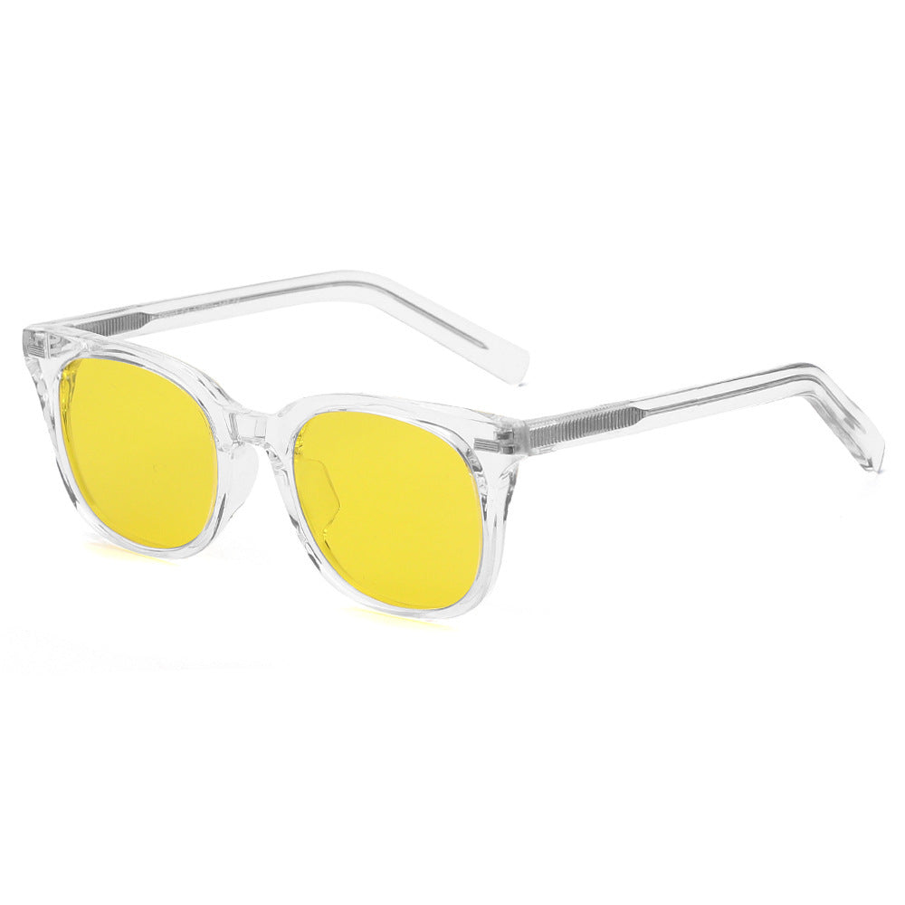 Fashion TR Frame Plate Foot Polarized Sunglasses