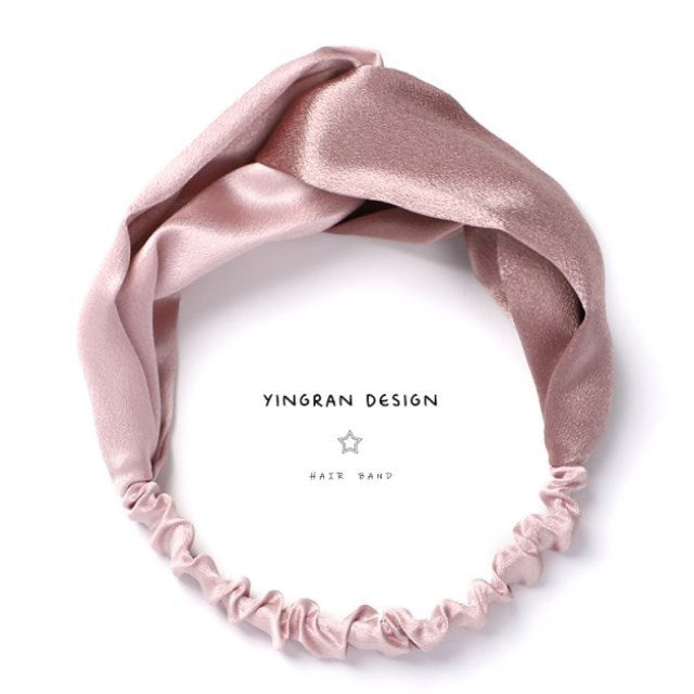 South Korea Springsummer Cross Tight Hair Band