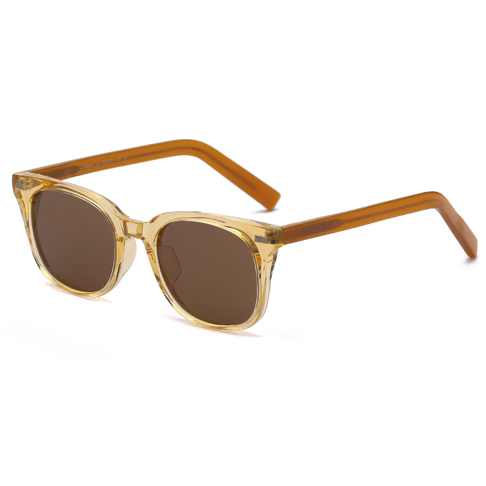 Fashion TR Frame Plate Foot Polarized Sunglasses