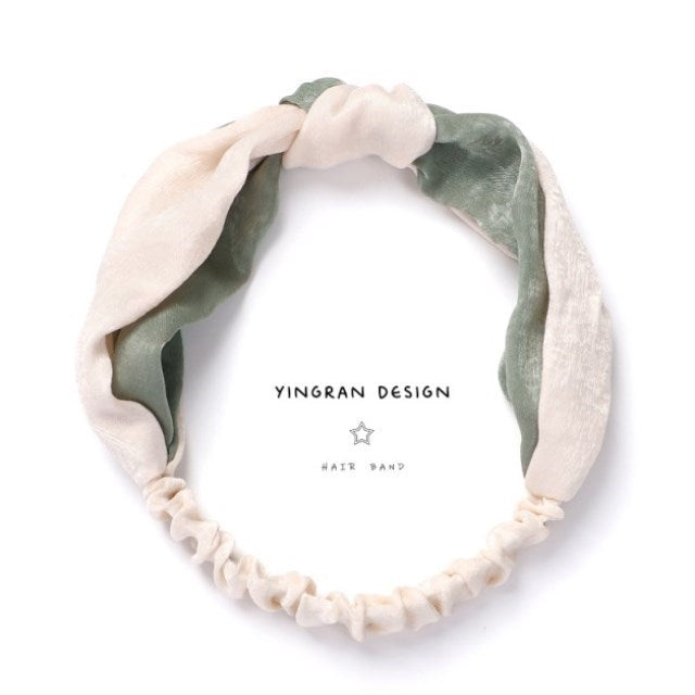 South Korea Springsummer Cross Tight Hair Band