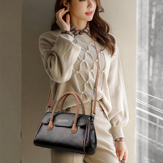 High-end Western Style Handbag Women's Fashion All-match Crossbody