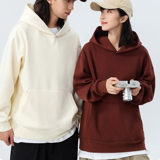 KOREA Brushed Hoody Heavy Fashion Brand Hooded